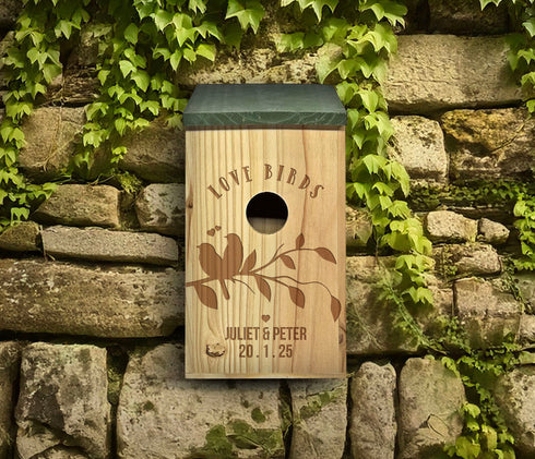 Love Birds Bird Box